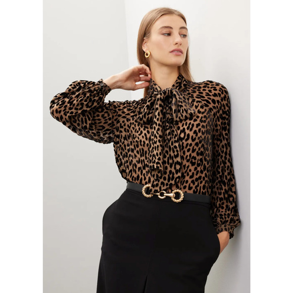 Copied - kate spade new york Modern Leopard Shirt - Picture 1 of 9